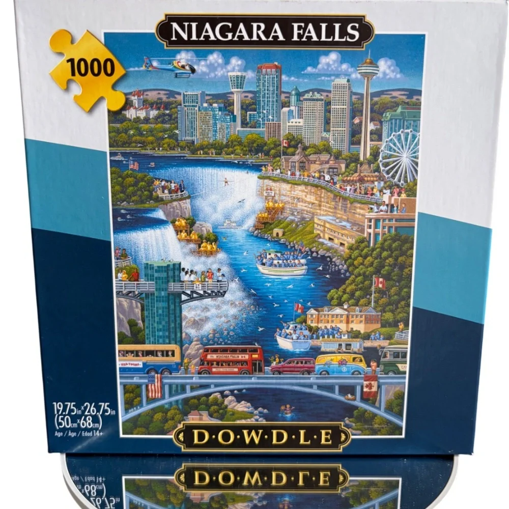 BUFFALO GAMES Niagara Falls Jigsaw Puzzle by Eric Dowdle 1000 Pieces Age 14+